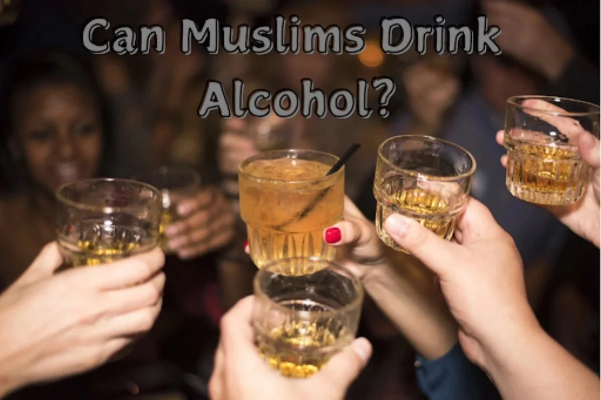 A group of people holding glasses of alcohol, pondering cultural perspectives on whether can muslims drink alcohol